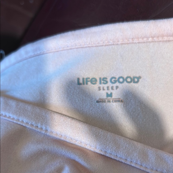 Life is Good Pink T-Shirt - Picture 2 of 6
